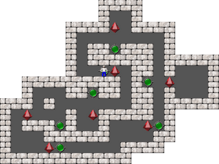 Уровень 9 — Brian Kents Sokoban2Ks Sokoban2K